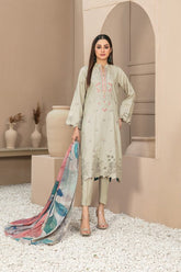 D-9943 Unstitched - 3PC - Collection By Tawakkal Fabrics